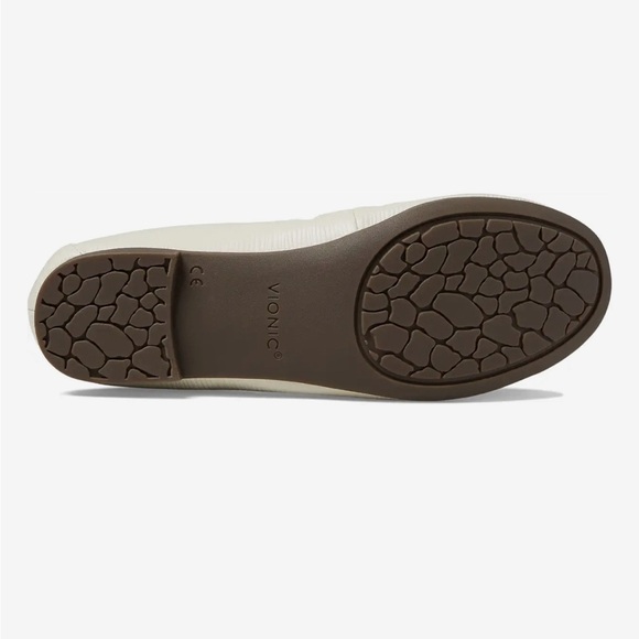 NEW Vionic Amorie Ballet Flats Cream Size 11 - Picture 2 of 7